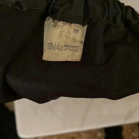 Wells Lamont Men’s Vintage Snowmobile Leather Nylon Gloves Size Medium - Picture 5 of 7